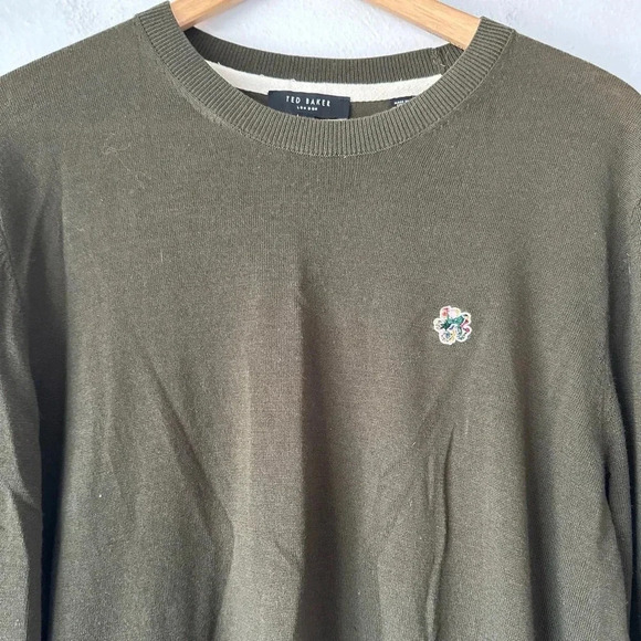TED BAKER London CARDIFF Men’s LS Core Crew Neck - Picture 10 of 13